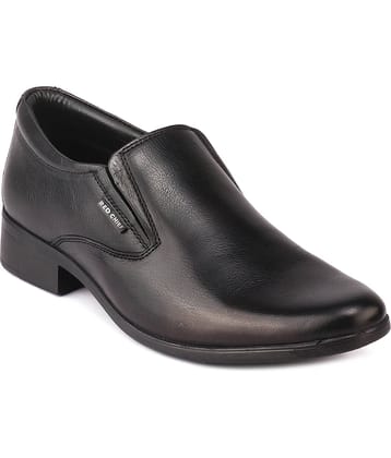 Red Chief Black Men's Slip On Formal Shoes