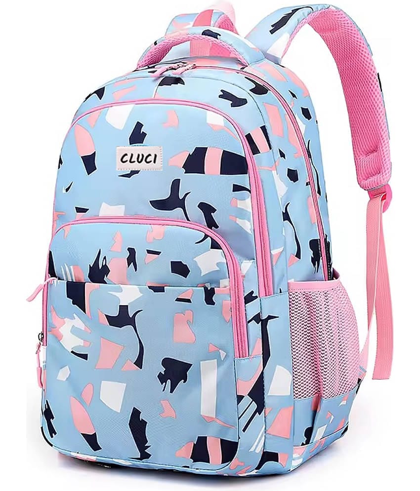 CLUCI 35 Ltrs Polyester Backpack *For Boys & Girls ( Purple )