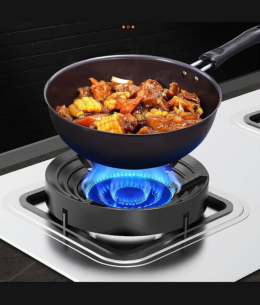 HORSE FIT  Gas Saver Burner Stand Gas Chula/Burner Cover Gas Flame Saving Burner Protector from Wind Gas Stove Stand for Burner Gas Stove Accessories Gas Ring for Indian Gas