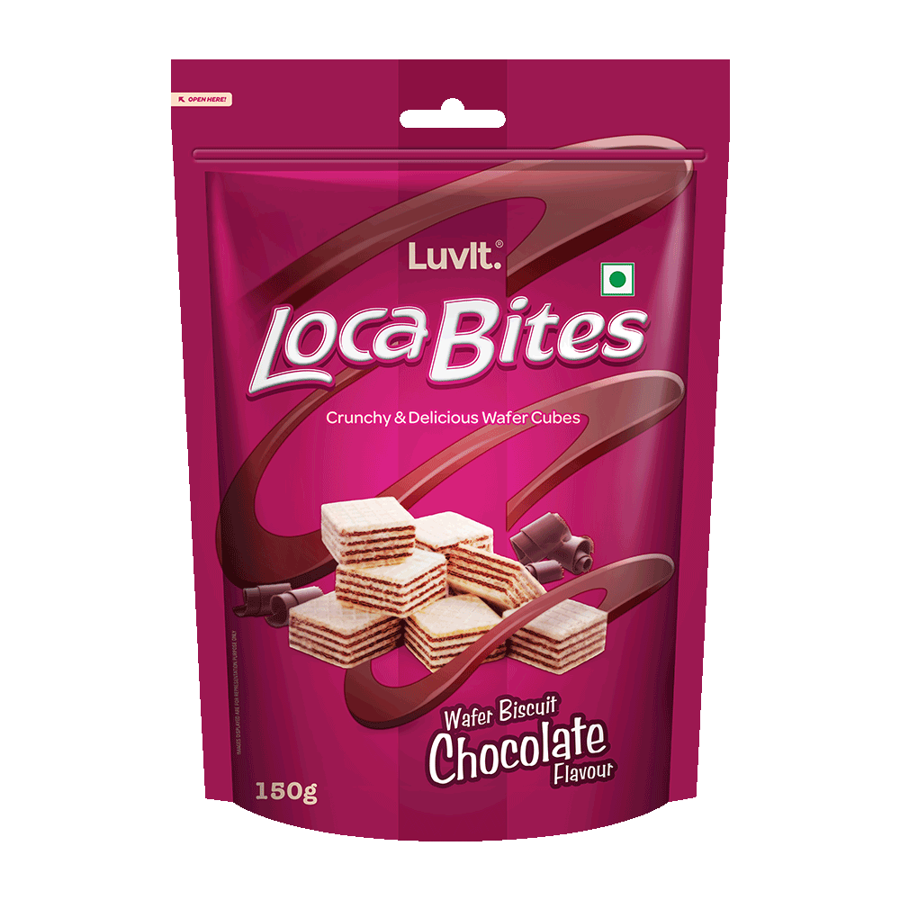 Luvit Loca Bites Chocolate || 150 Grams