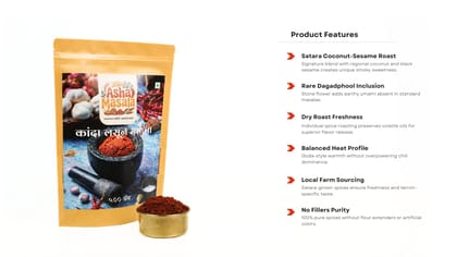 Kanda Lasun Masala (Onion Garlic Masala) | Traditional Maharashtrian Spice Blend.