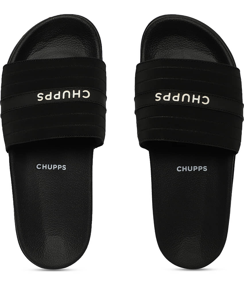 CHUPPS Black Women's Slide