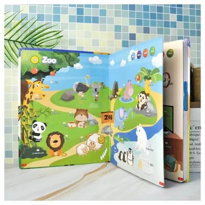 Interactive English Words Sound Book for Kids