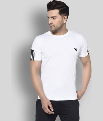 Glito - White Polyester Regular Fit Men's Jersey ( Pack of 1 )