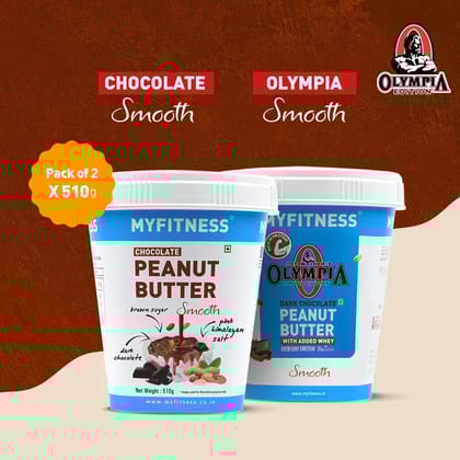 MYFITNESS 510gm Combo : Chocolate Smooth & Olympia Smooth