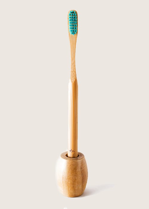 Bamboo Executive Toothbrush with Holder ( combo Pack )-No