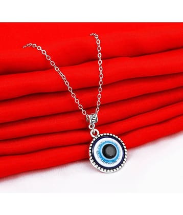 Thrillz Silver Plated Stainless Steel Chain with Pendant ( Pack of 1 )