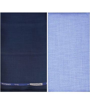 KUNDAN SULZ GWALIOR Multi Cotton Blend Unstitched Shirts & Trousers