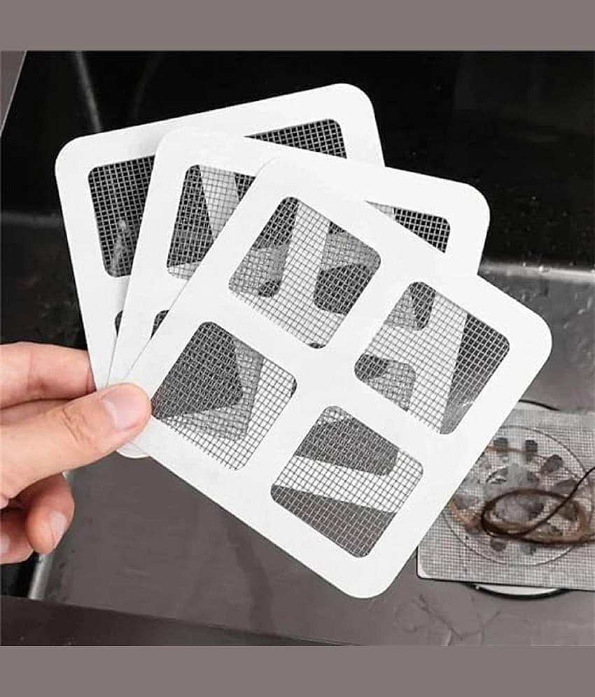 20 Pcs Disposable Shower Cover Hair Catcher Shower Drain Mesh Stickers, Bathroom, Laundry, Bathtub, Kitchen Shower Drain Floor Sink Strainer Filter MeshS