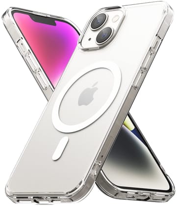 (Refurbished) Apple iPhone 14 Back Cover Case | Fusion Magnetic - Matte Clear