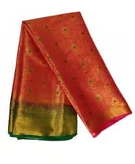 Traditional Silk Saree in Vibrant Colors