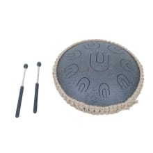 New Musical Instrument Om Tongue Drum 10 inch & 18 Notes Happy Hand Pan Drum