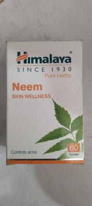Himalaya Pure herbs Neem Skin wellness Tablets 