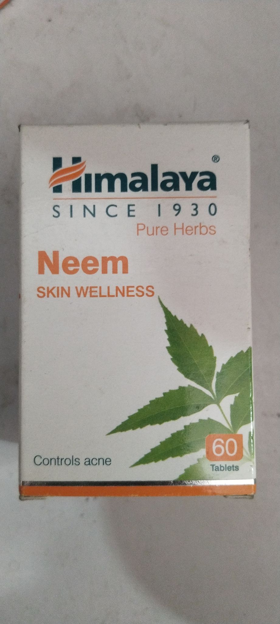 Himalaya Pure herbs Neem Skin wellness Tablets 