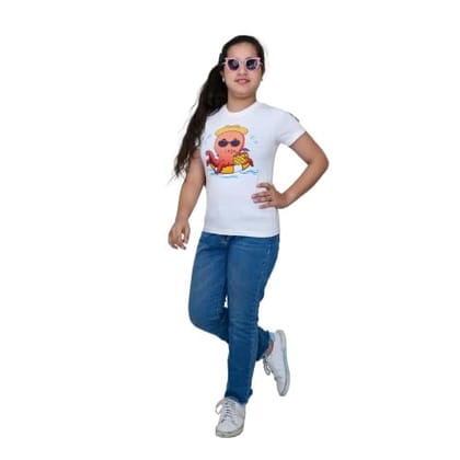 KUCHU On Octopus (10–11 Years) | Graphic T-Shirt | Regular Fit | Breathable Fabric | Summer Wear