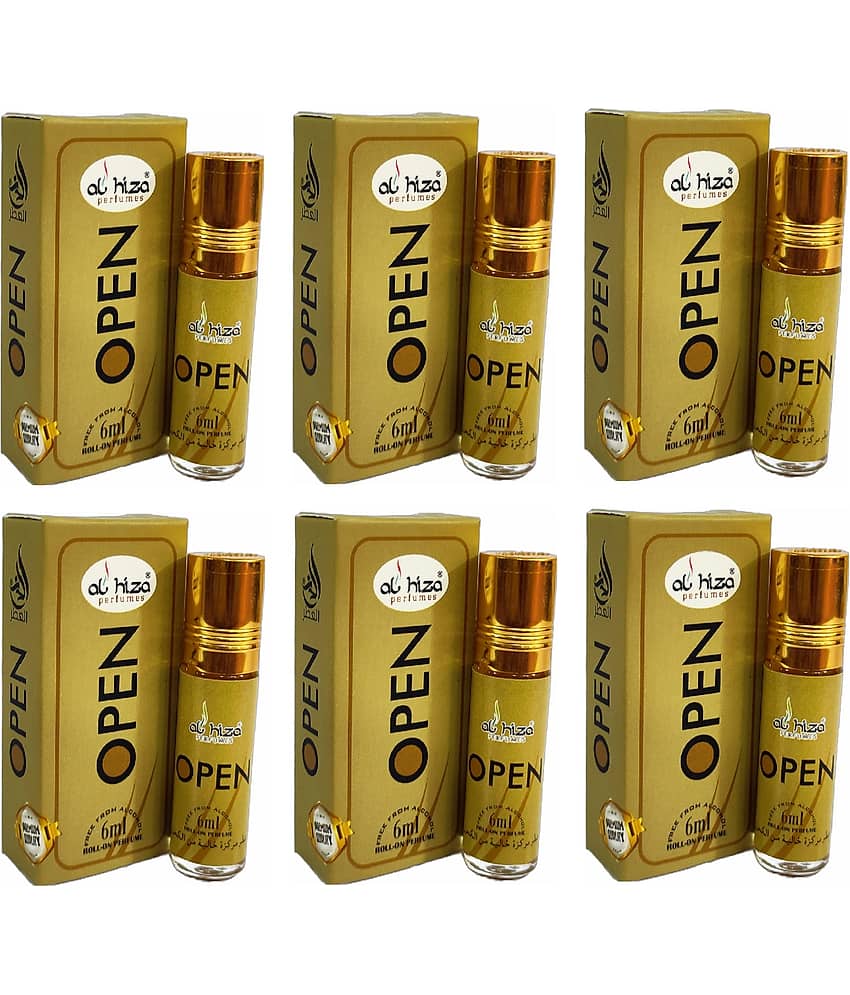 Al Hiza One Million Intense&nbsp; Below 50ml Attar ( Pack of 6 )