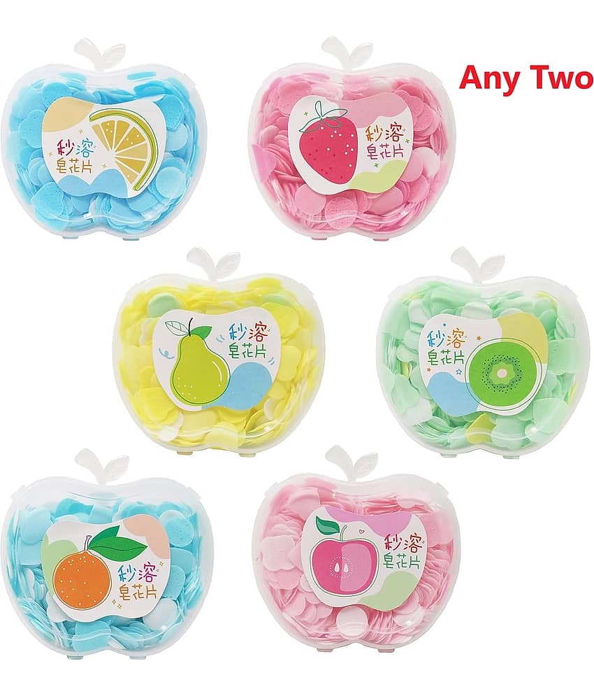 Grow Basket Antibacterial Paper Soap Soap for All Skin Type ( Pack of 2 )