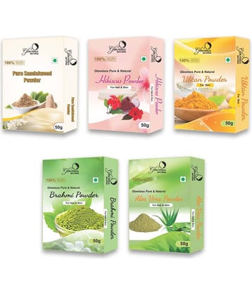 glowious - Skin Toning Face Pack for Normal Skin ( Pack of 5 )