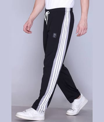 HVBK Black Polyester Men's Trackpants ( Pack of 1 )