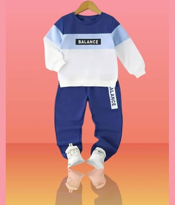 ODIMENT Pack of 1 Boys Cotton T-Shirt & Pants Set ( Multicolor )