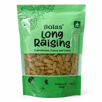 Bolas Premium Green Long Raisins Kishmish - 1 unit Bolas Premium Green Long Raisins Kishmish - 1 unit