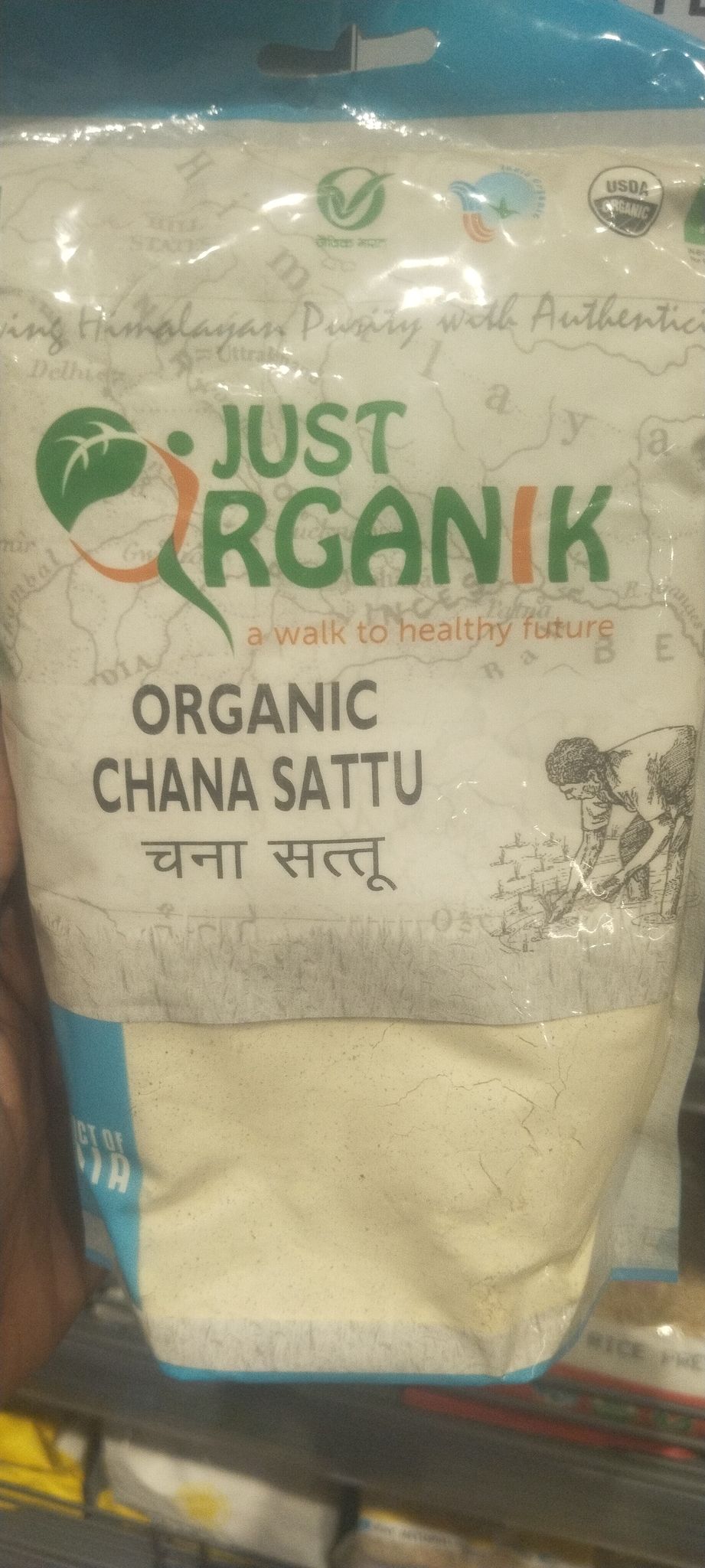 Just organic chana sattu