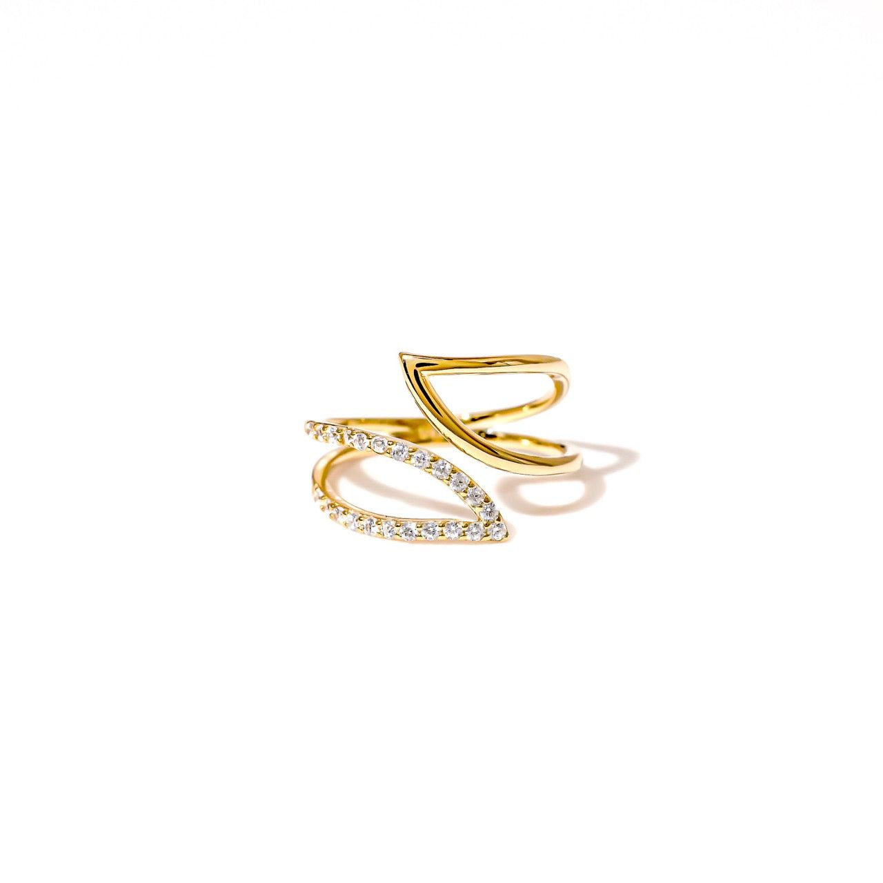 Pazienza Ring | 925 Silver Ring for Women-Gold