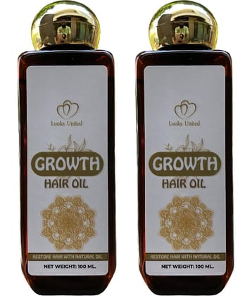 Looks United - Hair Growth Bhringraj Oil 200 ml ( Pack of 2 )