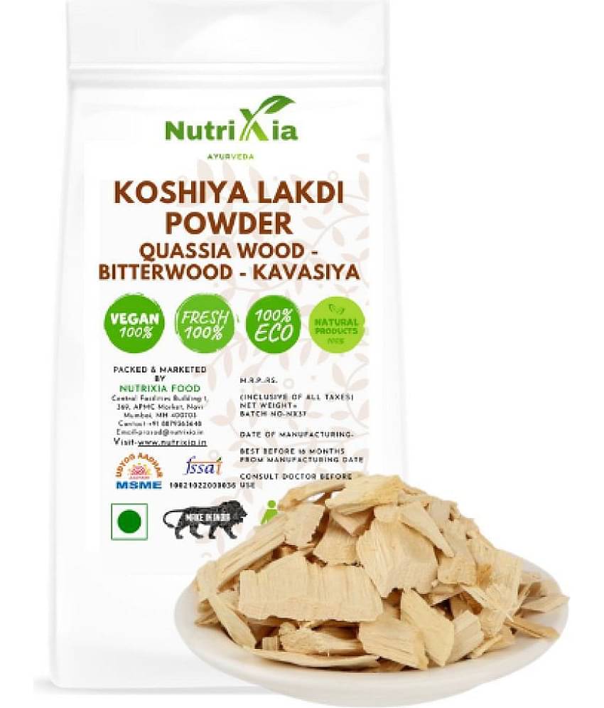 Nutrixia Food Koshiya wood Powder-Quassia Wood-Bitterwood-kavasiya-Bitter Ash Powder 50 gm