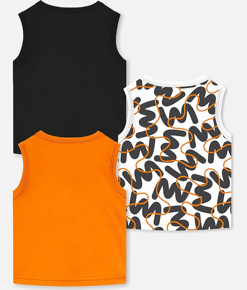 Trampoline Pack of 5 Boys Cotton Blend T-Shirt ( Multicolor )