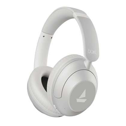 boAt Rockerz 650 Pro | Wireless Headphone with 80 Hours Playback, Dolby Audio, Touch & Swipe Controls boAt Rockerz 650 Pro | Wireless Headphone with 80 Hours Playback, Dolby Audio, Touch & Swipe Controls - Silver Frost