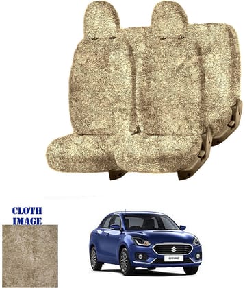 Maruti Swift Dzire Beige 5 Seater Car Seat Cover