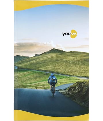 Navneet Youva Soft Bound Long Book 21x33 cm Single Line 160 Pages - Pack of 3