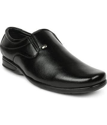 Action - Black Men's Slip On Formal Shoes