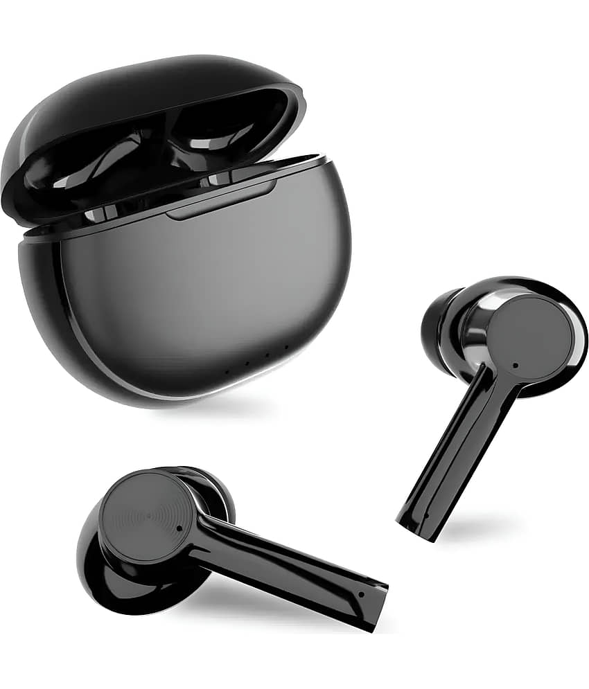 VEhop BUDS Z2 Low Latency Bluetooth True Wireless (TWS) In Ear 42 Hours Playback Low Latency,Fast charging IPX4(Splash & Sweat Proof) Black