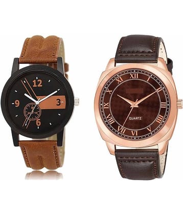 Lorem - Analog Watch Watches Combo For Men and Boys ( Pack of 2 )