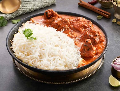 Butter Chicken Rice Bowl