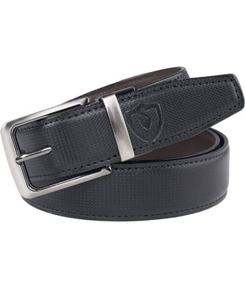 Keviv Black Leather Formal Belt