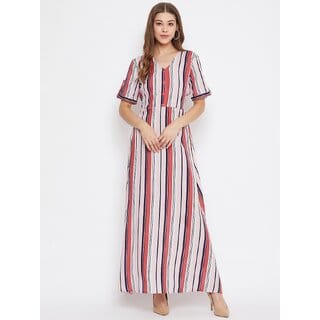 Purys Women Pink A Line Dress