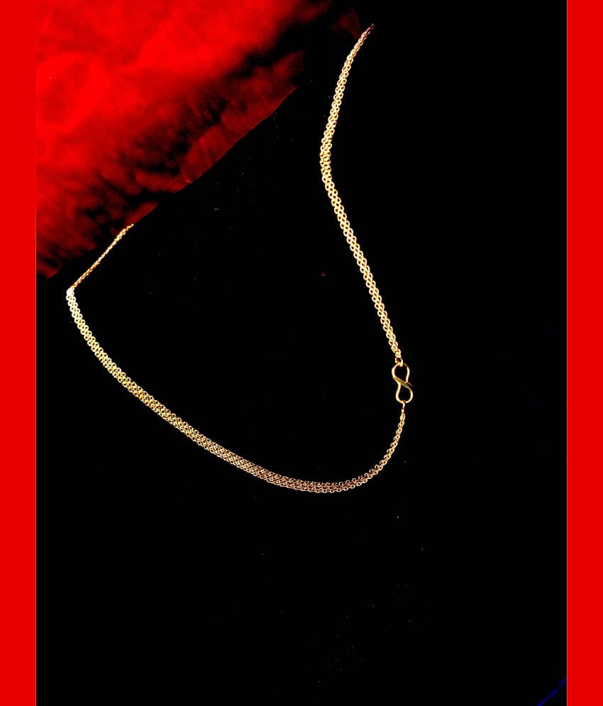 shankhraj mall Gold Plated Chain ( Set of 1 )