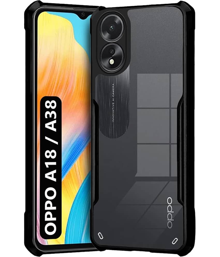 ZAMN Shock Proof Case Compatible For Polycarbonate Oppo A38 4G ( )