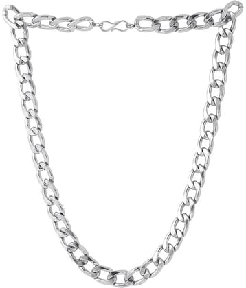 VIRAASI - Silver Plated Brass Chain ( Pack of 1 )