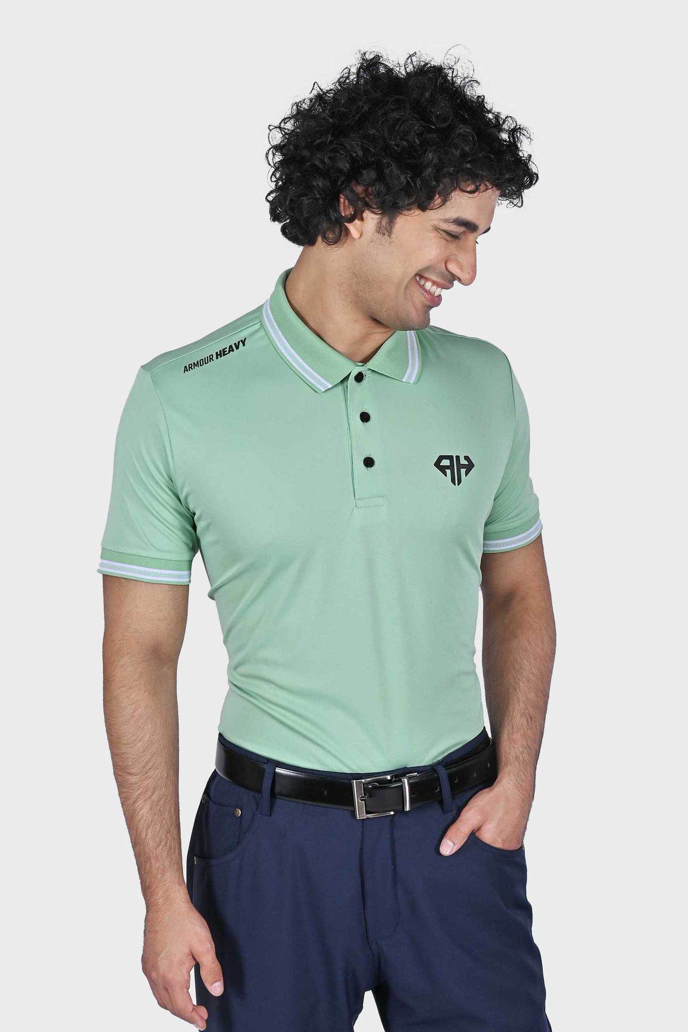 Heavy Lime AH Classic Polo