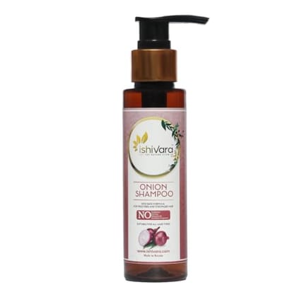 Ishivara Natural Hair Fall Shampoo with Onion Frizz Free and Stronger Hair 100 ml