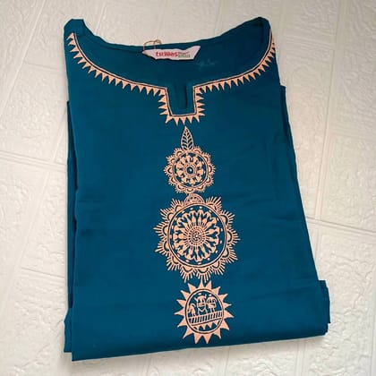 Artisan Handpainted Cotton Kurti