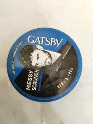 Gatsby Messy Scrunch Hard & free hair wax 