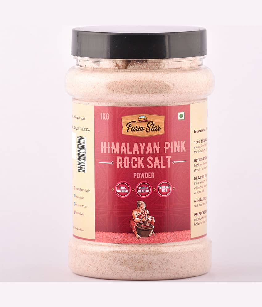 Farm Star Himalayan Pink Salt 1000 gm