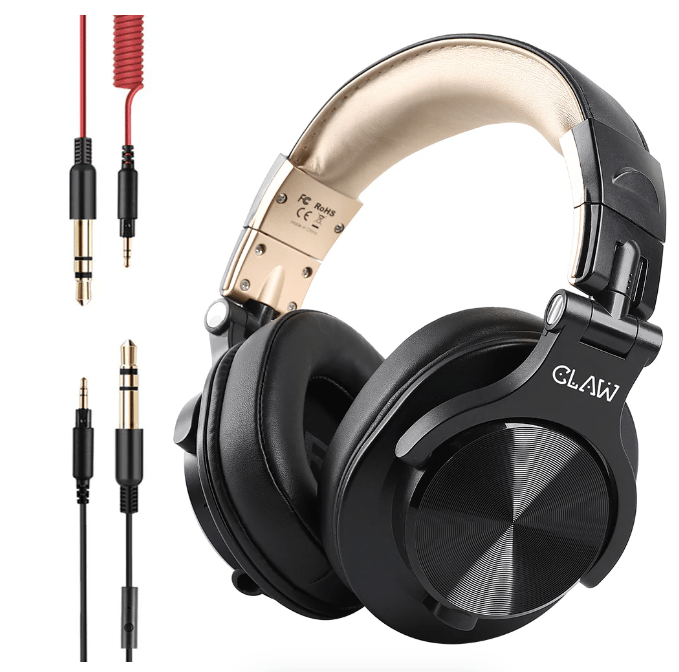 CLAW SM50 - Studio Monitoring Wired Headphone (Gold)