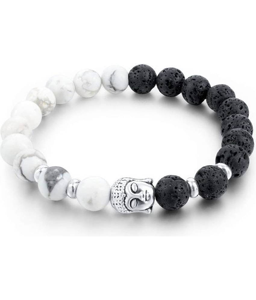 Healing Accessories Certified Natural Stones & Reiki-Yoga Positive Energy Beads Buddha Stylish Bracelet
