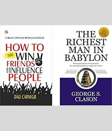How To Win Friends And Influence People + The Richest Man in Babylon (Set of 2 Books)